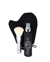 Pack spray vanille + pinceau et gant applicateur